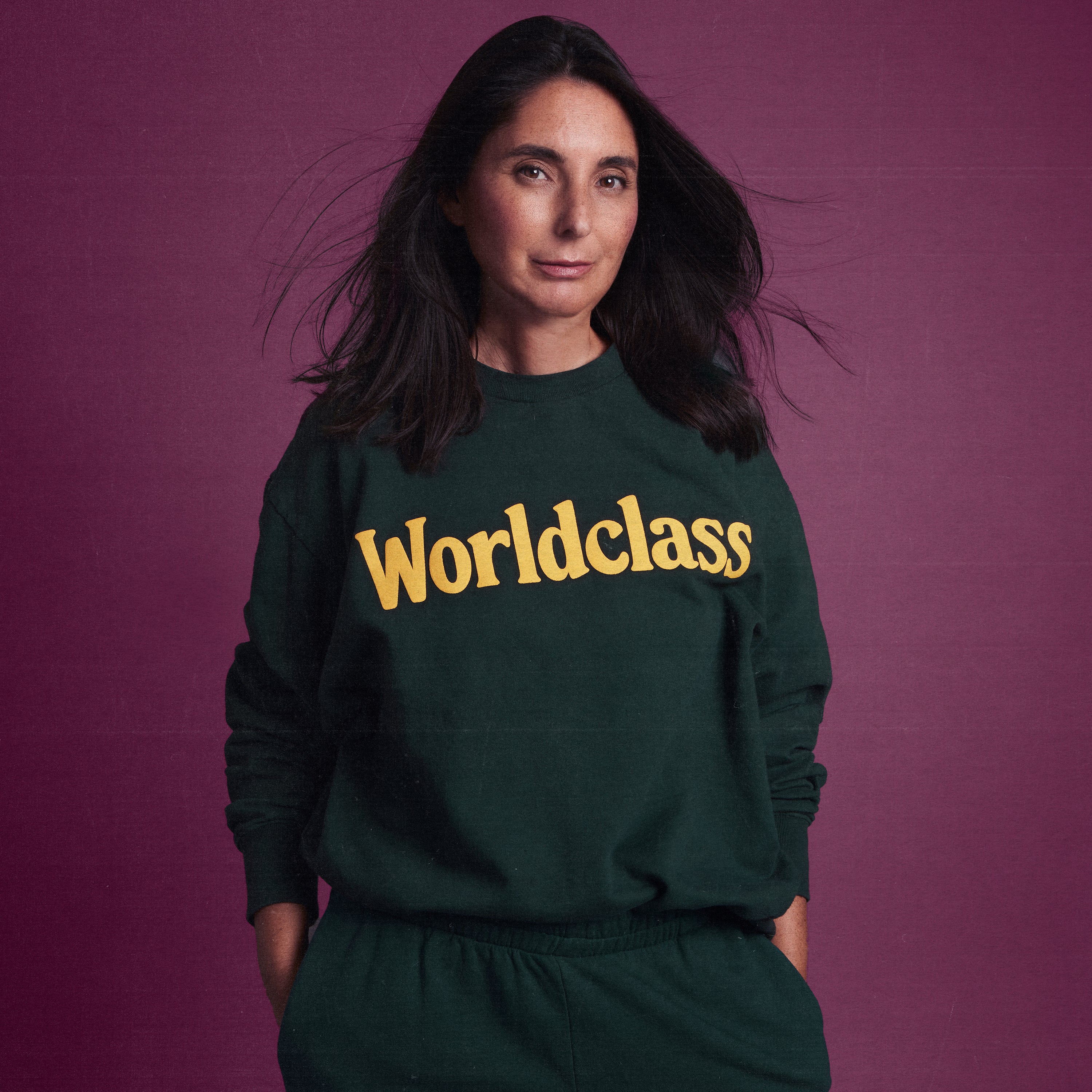 Signature Women's Sweatshirt in Forest Green